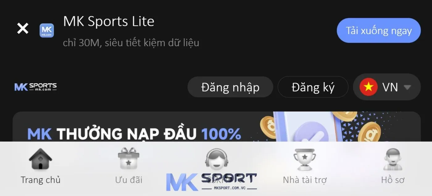 Quá trình đăng nhập Mksport diễn ra như thế nào?