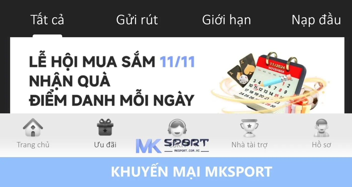 Mục đích của khuyến mãi Mksport đưa ra