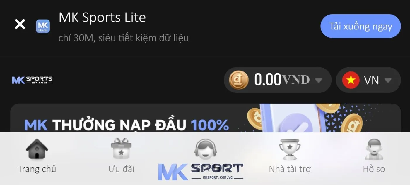 Truy cập vào đâu để lấy link tải Mksport uy tín?