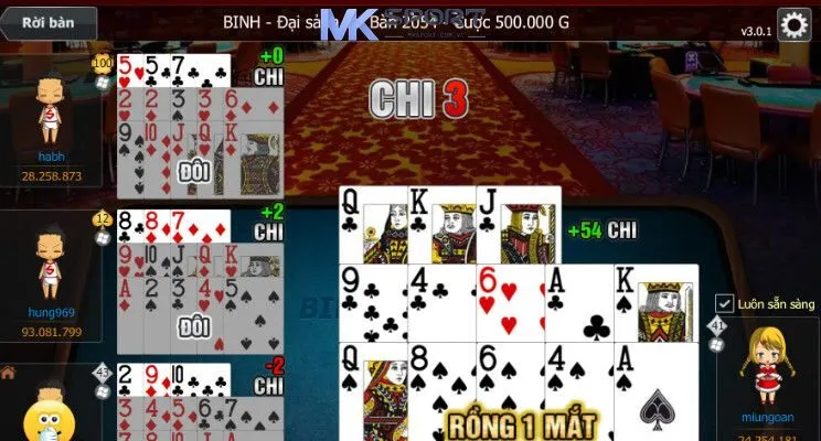 Kinh nghiệm chơi bài Mậu Binh Mksport dễ thắng lớn nhất dành cho người chơi mới bắt đầu