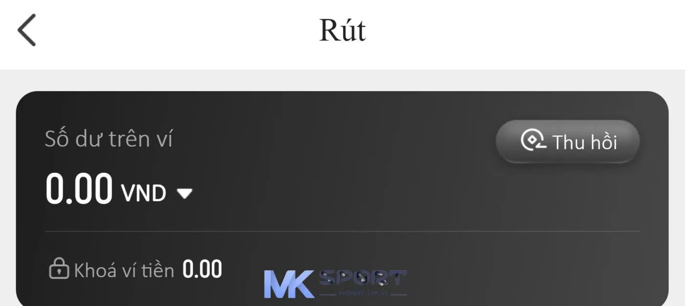 Những điều người chơi thắc mắc khi rút tiền Mksport