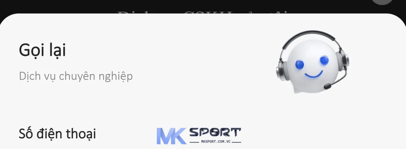 Mksport hiện nay triển khai nhiều cách thức liên hệ phù hợp